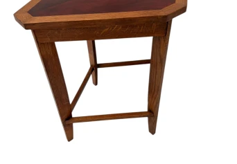 Art Deco Modernist Octagonal Side Table by Paul Bromberg for Pander, 1920s